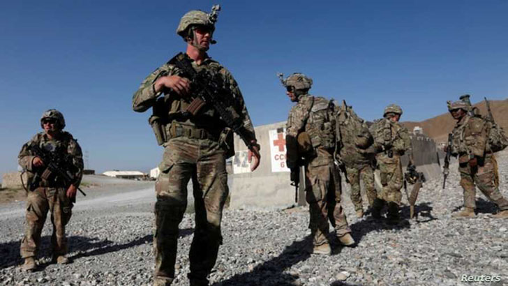 আফগানিস্তানের ৫ ঘাঁটি থেকে সরিয়ে নেয়া হয়েছে মার্কিন সেনা 