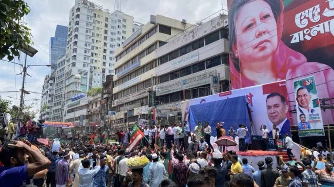 দীর্ঘদিন পর বাধাহীন সমাবেশে বিএনপির হাজারো নেতাকর্মী