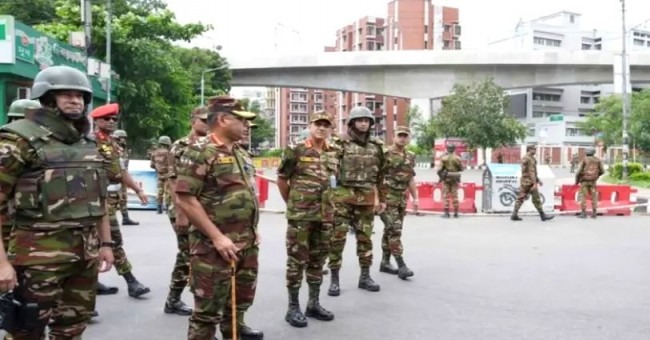 ম্যাজিস্ট্রেসি ক্ষমতায় সেনা সদস্যদের কাজ শুরু