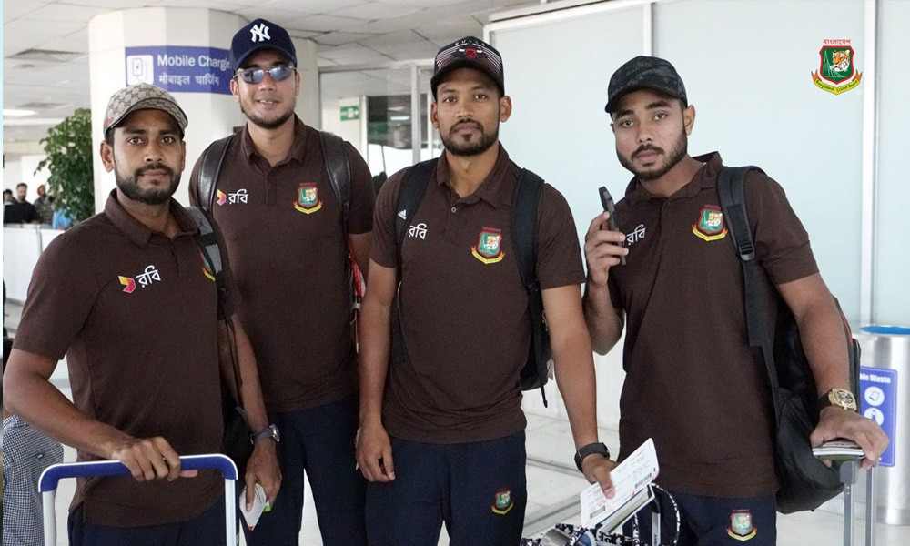 আমিরাতের উদ্দেশ্যে সন্ধ্যায় দেশ ছাড়ছে বাংলাদেশ দল