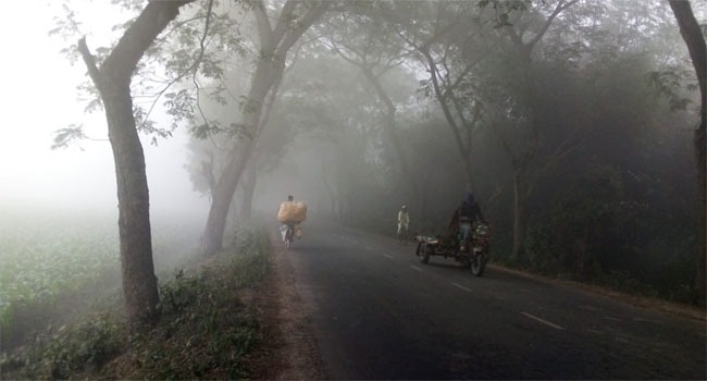 চুয়াডাঙ্গায় শীতে জবুথবু, তাপমাত্রা ১৪.২ ডিগ্রি